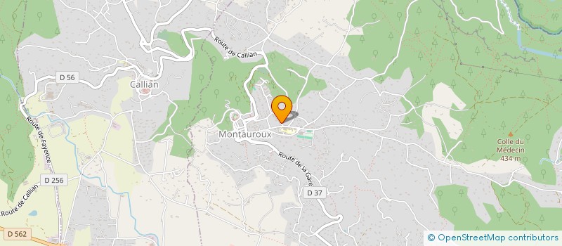 localisation de l'entreprise SDCV à MONTAUROUX