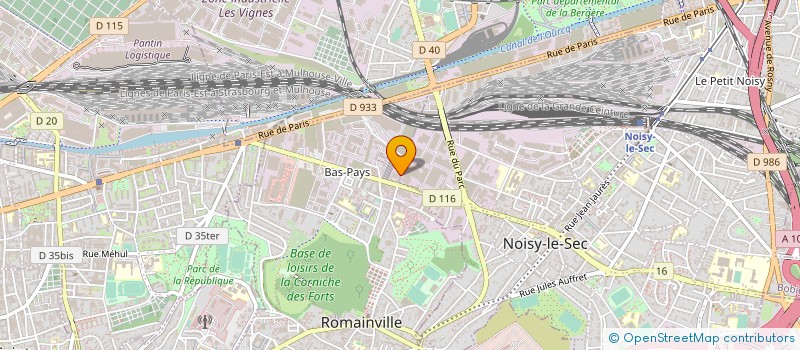 localisation de l'entreprise SDD  ROMAINVILLE