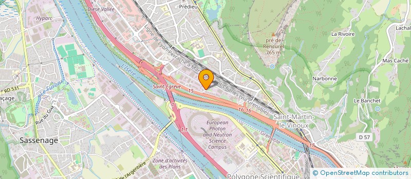 localisation de l'entreprise SDDS  SAINT-MARTIN-LE-VINOUX