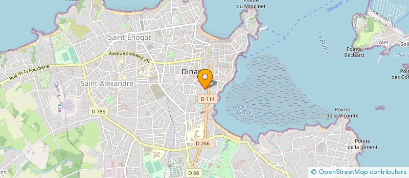 localisation de l'entreprise SDE à DINARD
