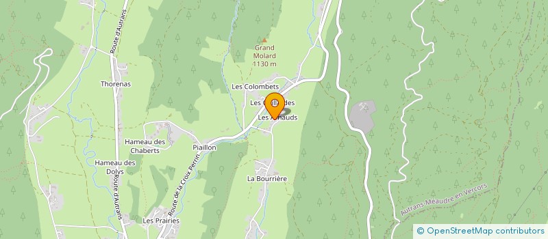 localisation de l'entreprise SDE38  AUTRANS-MEAUDRE EN VERCORS