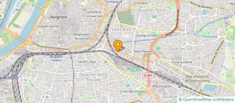 localisation de l'entreprise SDEB à AVIGNON