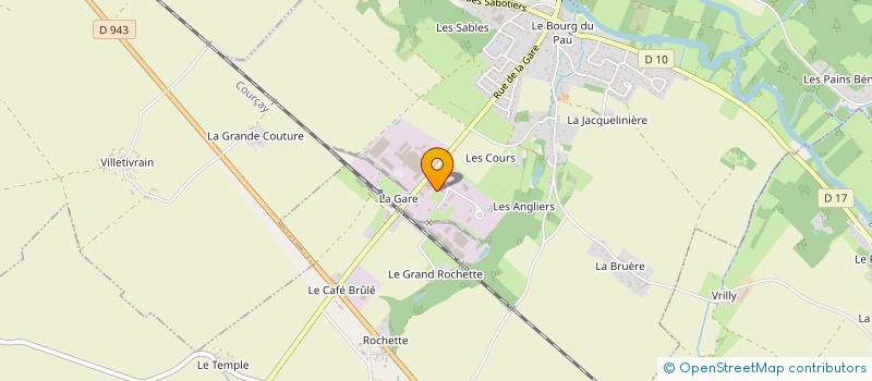 localisation de l'entreprise SDEC FRANCE à REIGNAC-SUR-INDRE