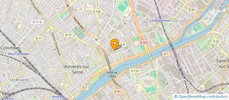 localisation de l'entreprise SDEF KHARROUGA SIDI MOHAMED ET BOUCHAID  GENNEVILLIERS