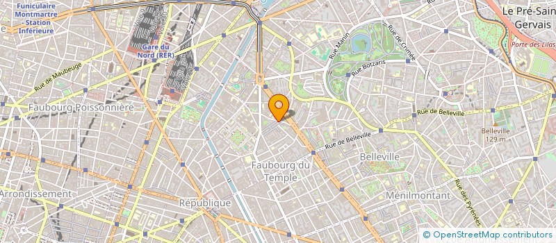 localisation de l'entreprise SDEG SERVICES à PARIS