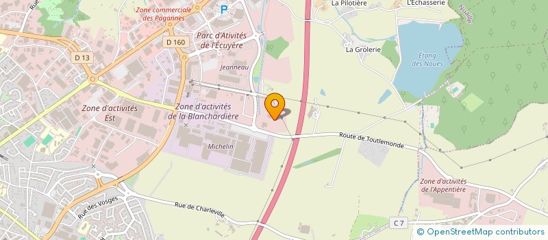 localisation de l'entreprise SDEI à CHOLET