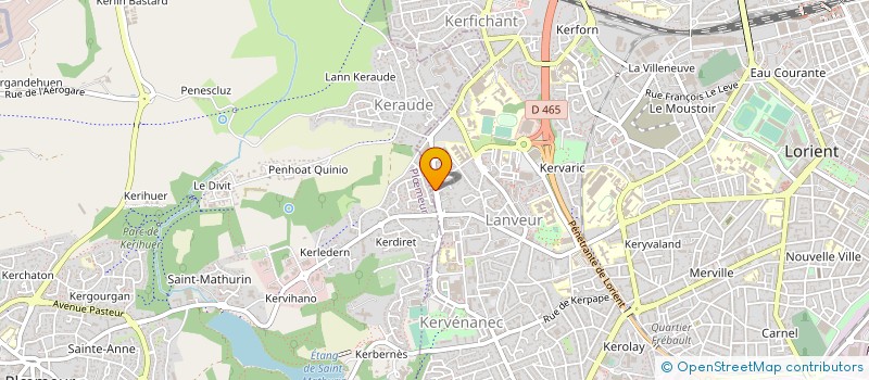 localisation de l'entreprise SDEL ATLANTIS  LORIENT