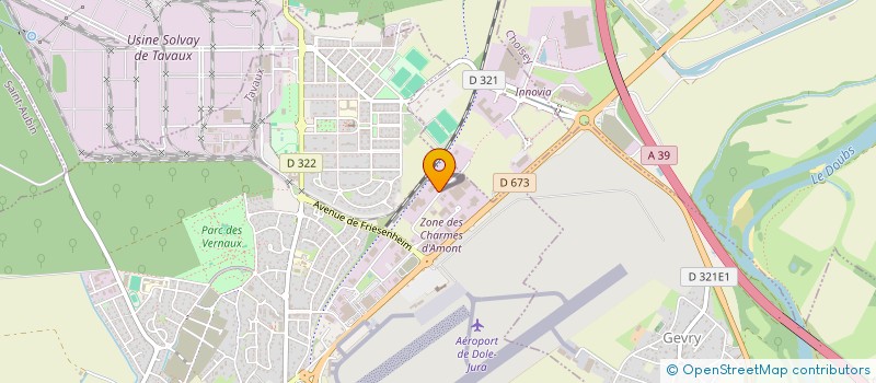 localisation de l'entreprise SDEL NOVAE SAS à TAVAUX