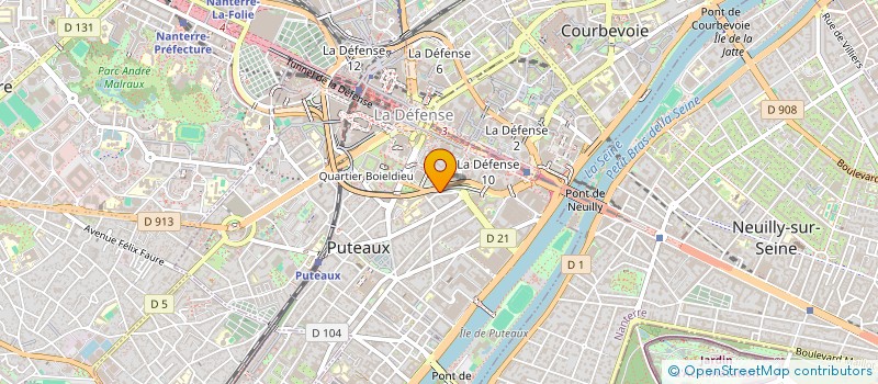 localisation de l'entreprise SDEL TERTIAIRE à PUTEAUX
