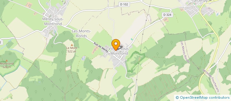 localisation de l'entreprise SDELEC  LES MONTS-RONDS