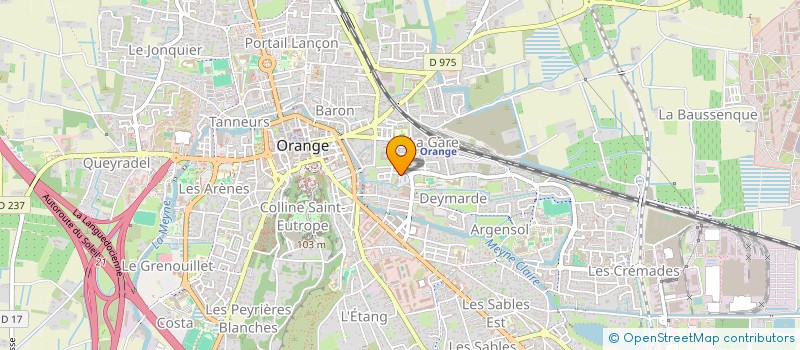 localisation de l'entreprise SDEM  ORANGE