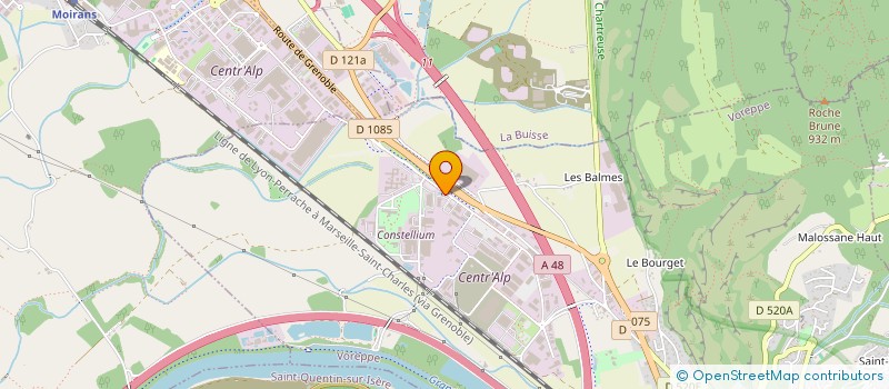 localisation de l'entreprise SDEM ENTREPRISES à VOREPPE