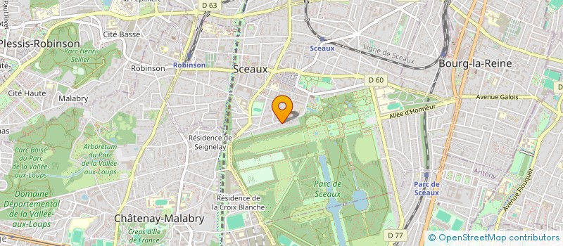 localisation de l'entreprise SDEMORAND CONSEIL à SCEAUX