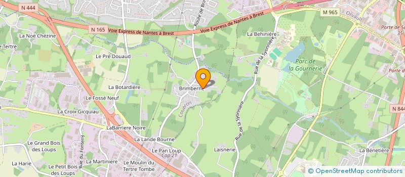 localisation de l'entreprise SDESL à COUERON