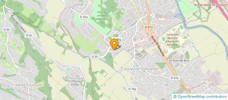 localisation de l'entreprise SDETEC  RAMONVILLE-SAINT-AGNE