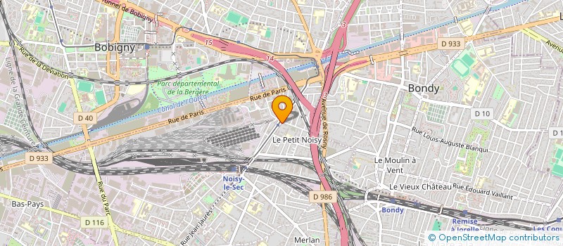 localisation de l'entreprise SDEVOPS à NOISY-LE-SEC