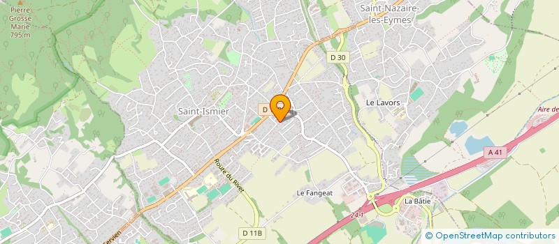 localisation de l'entreprise SDEX à SAINT-ISMIER