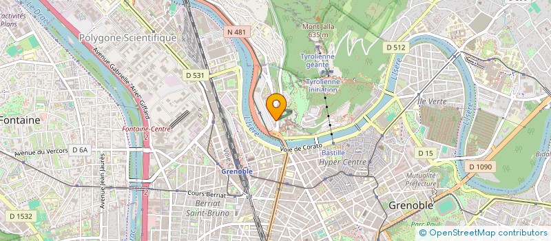 localisation de l'entreprise SDEX à GRENOBLE