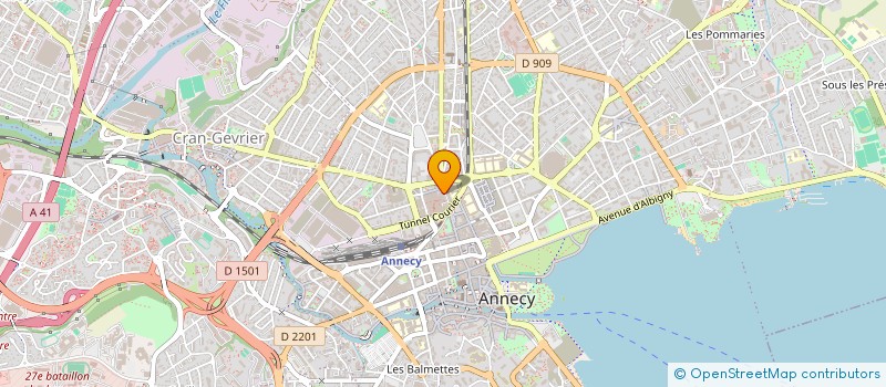 localisation de l'entreprise SDF ACCONCI SOULEF & JEAN-BAPTISTE à ANNECY