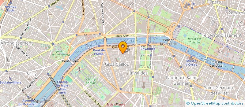 localisation de l'entreprise SDF ALMANESTHESIE à PARIS