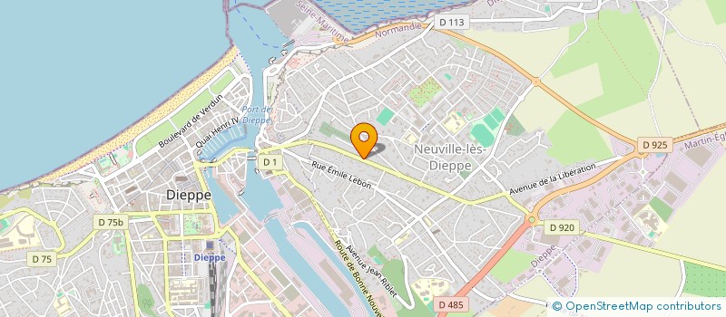 localisation de l'entreprise SDF AUGER - MARECHAL  PETIT-CAUX