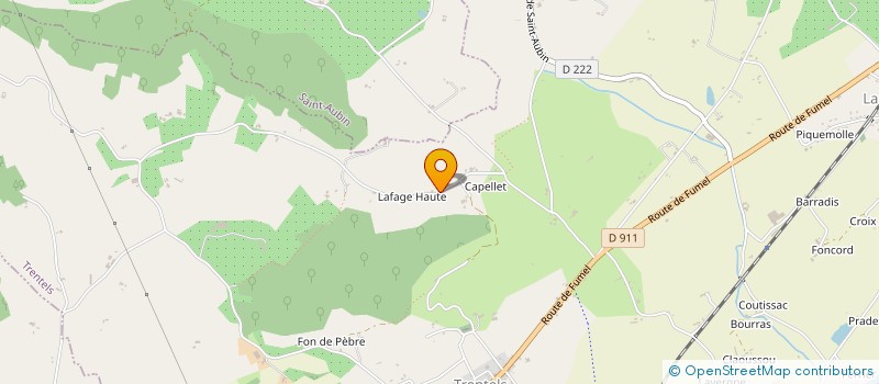 localisation de l'entreprise SDF BIASIORI ET FILS  TRENTELS