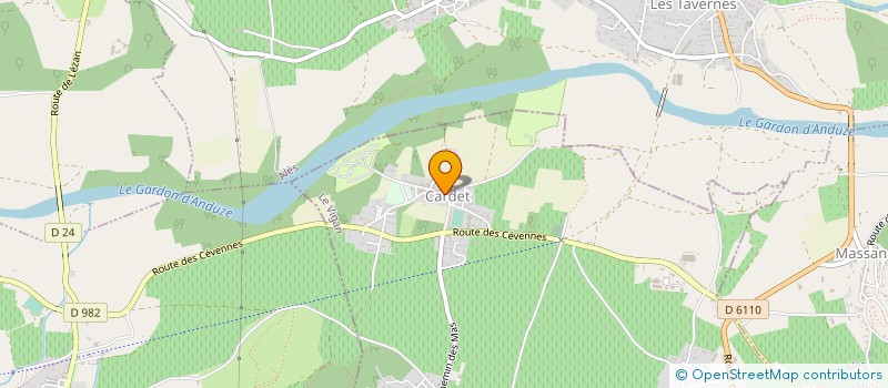 localisation de l'entreprise SDF BOISSIER JEROME BOISSIER ELODIE  CARDET