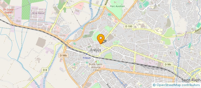 localisation de l'entreprise SDF CAMUS ET DIZIEN à FREJUS