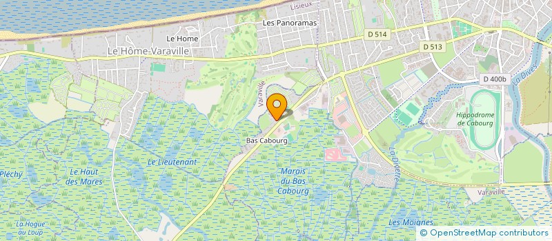 localisation de l'entreprise SDF CANARD - JEANNOT à CABOURG