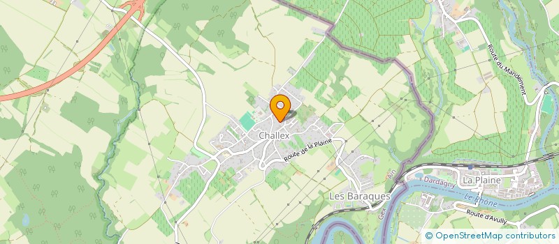 localisation de l'entreprise SDF CAULFIELD COLM ET MAURA à CHALLEX