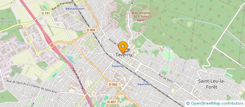 localisation de l'entreprise SDF CHADANIAN HOCHE  TAVERNY