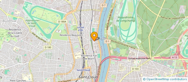 localisation de l'entreprise SDF CHARAB MOHAMED-AKSOU ZINED à SAINT-CLOUD