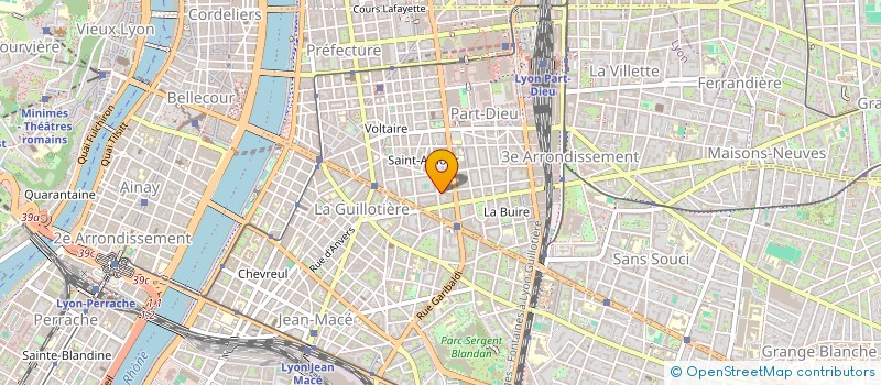 localisation de l'entreprise SDF CHAREYRON-DONNOU  LYON