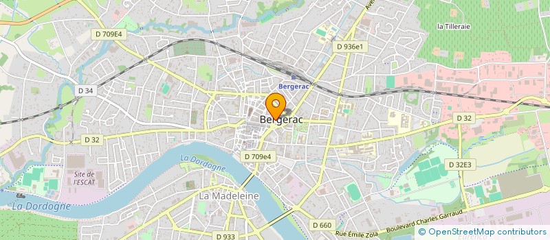 localisation de l'entreprise SDF CHASTRES REY GAILLARD à BERGERAC