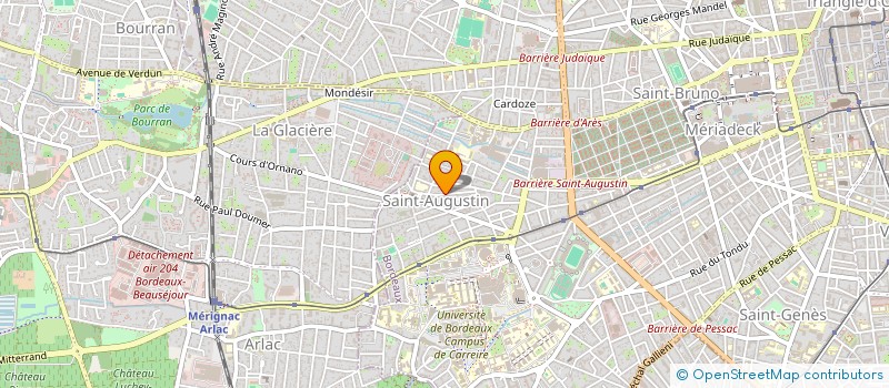 localisation de l'entreprise SDF CHAVANES-FERME  BORDEAUX