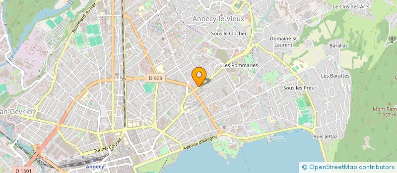 localisation de l'entreprise SDF COPPO DEFFAUGT à ANNECY