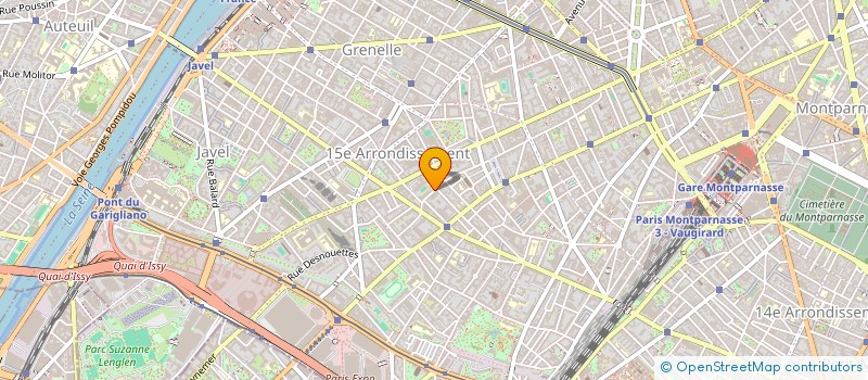 localisation de l'entreprise SDF DES ANESTHESISTES DE BLOMET  PARIS