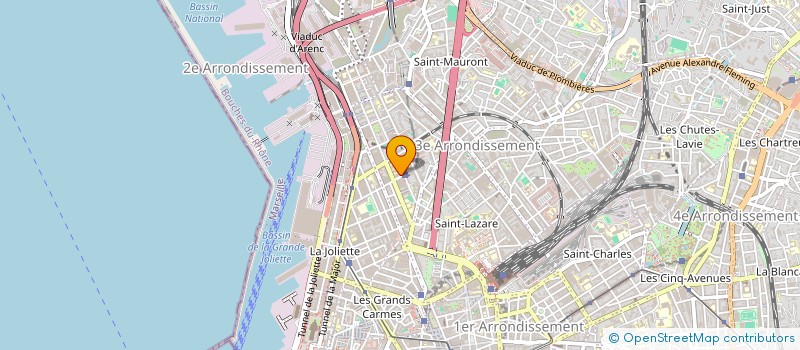 localisation de l'entreprise SDF DES ANESTHESISTES REANIMATEURS DE L HOPITAL EUROPEEN MARSEILLE à MARSEILLE