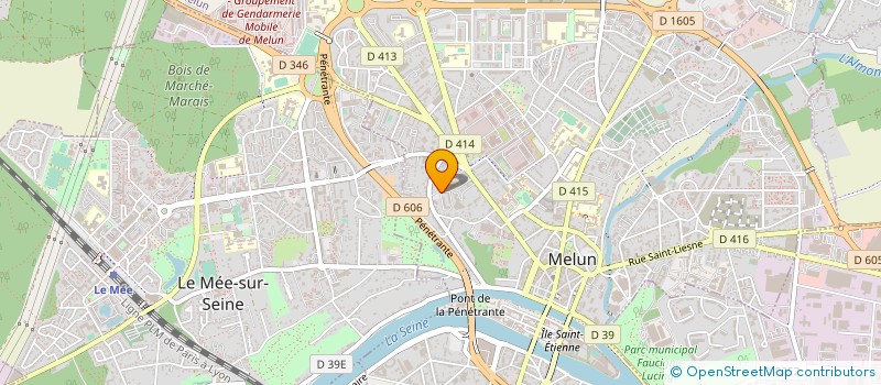 localisation de l'entreprise SDF DES ANESTHESISTES SOLIDAIRES DE MELUN à MELUN