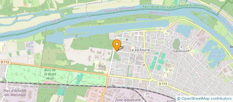 localisation de l'entreprise SDF DES DOCTEURS BOUCHENEB-HARACHE-SLIMANI  MANTES-LA-JOLIE