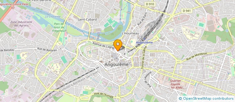 localisation de l'entreprise SDF DES DOCTEURS E. BALESTON J. BALESTON à ANGOULEME