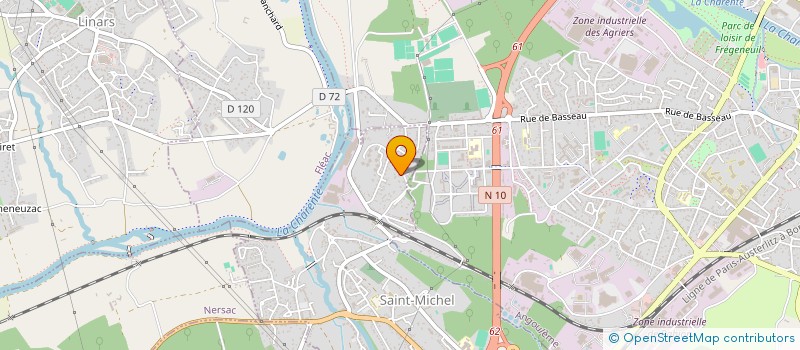 localisation de l'entreprise SDF DES RADIOLOGUES DU CHA à SAINT-MICHEL