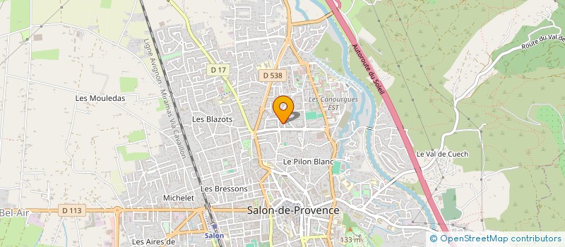 localisation de l'entreprise SDF DES SAGES FEMMES à SALON-DE-PROVENCE
