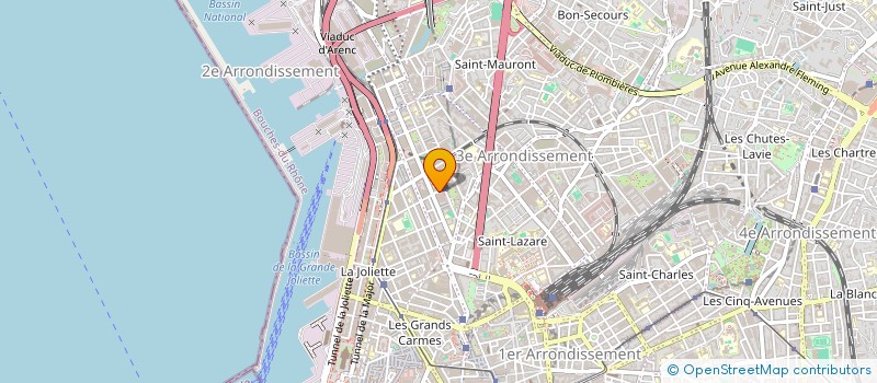localisation de l'entreprise SDF DOCTEURS BARRAGAN ARMERO CARILLO à MARSEILLE