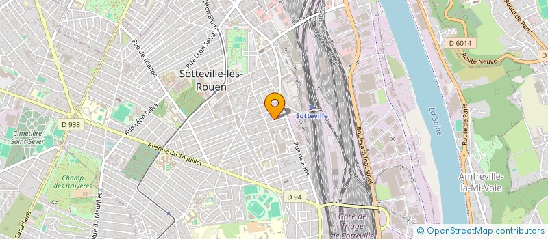 localisation de l'entreprise SDF DUMRUL YILMAZ  SOTTEVILLE-LES-ROUEN