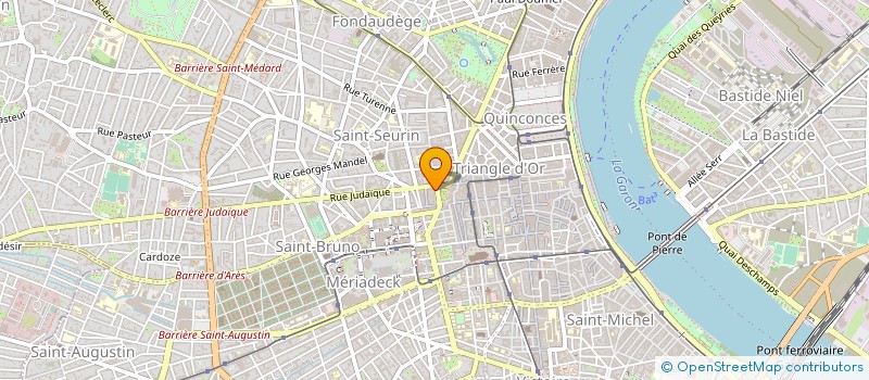 localisation de l'entreprise SDF DUPOUY MIREILLE GARCIA FRANCOISE à BORDEAUX