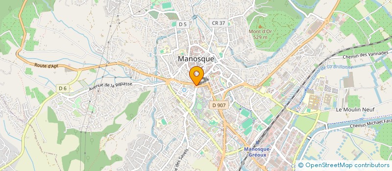 localisation de l'entreprise SDF EMOND FRANCOIS ET LUNGU DELIA à MANOSQUE