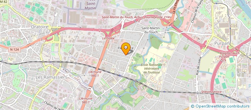 localisation de l'entreprise SDF FUMERY à TOULOUSE