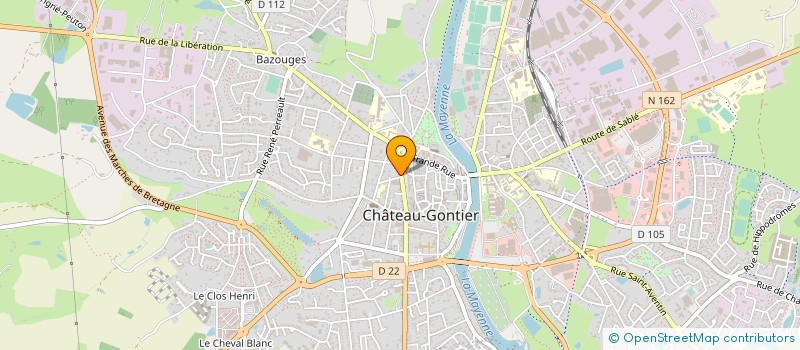 localisation de l'entreprise SDF GANDON LEGENDRE CHRETIEN CAMPAGNE à CHATEAU-GONTIER-SUR-MAYENNE