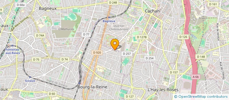 localisation de l'entreprise SDF HECHT DENEZ ROSTY DAOUD DELAFFOND à BOURG-LA-REINE